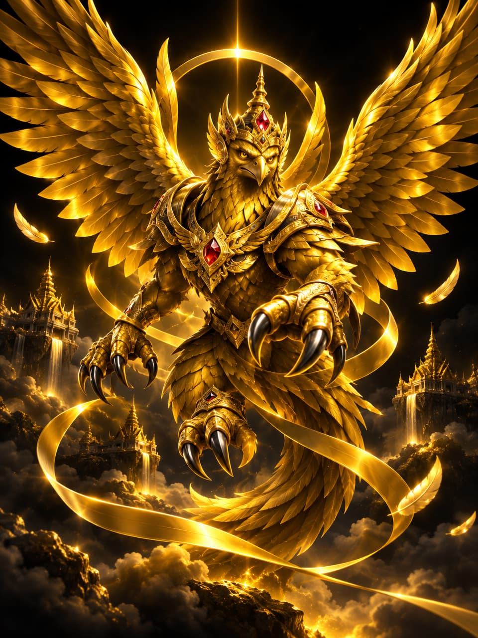 ภาพเกม Fortune Garuda ที่ออกแบบใหม่สำหรับ ruay - รวย